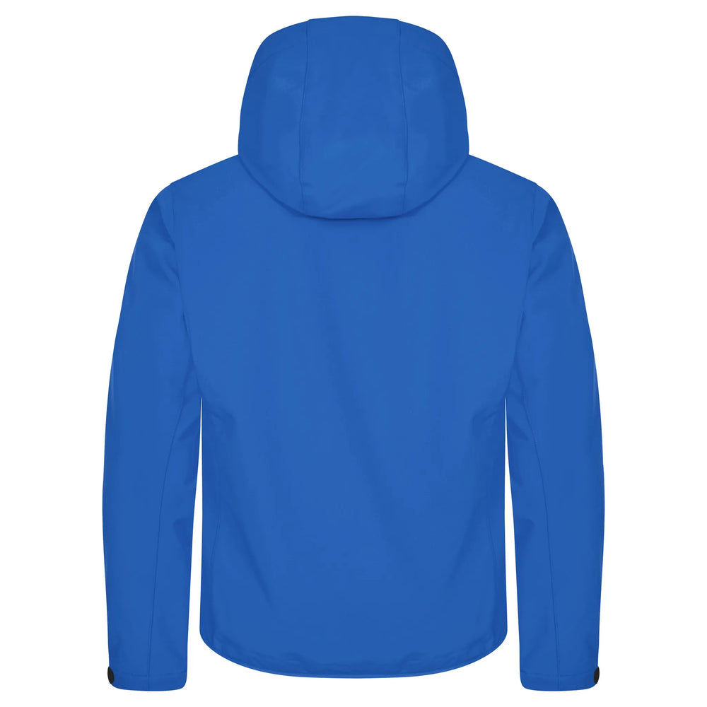 jack jas softshell capuchon heren royalblue achterzijde 26020912