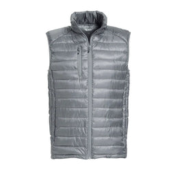 bodywarmer hudson vest clique zilver voorzijde 26020974