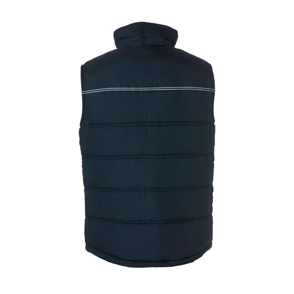 Gewatteerde bodywarmer met reflecterende details - Navy