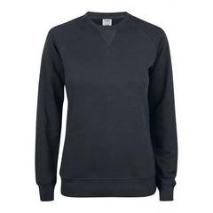 Premium Sweater Ronde Hals Dames - Zwart