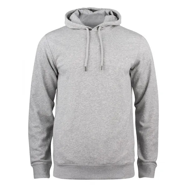 hoodie premium oc clique grijs melange voorzijde 26021002