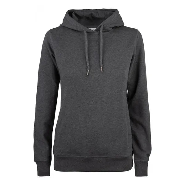 Clique dameshoodie, Antraciet - 26021003