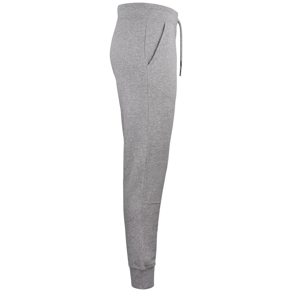 joggingbroek sweatpants premium ladies clique grijs rechterzijde 26021009