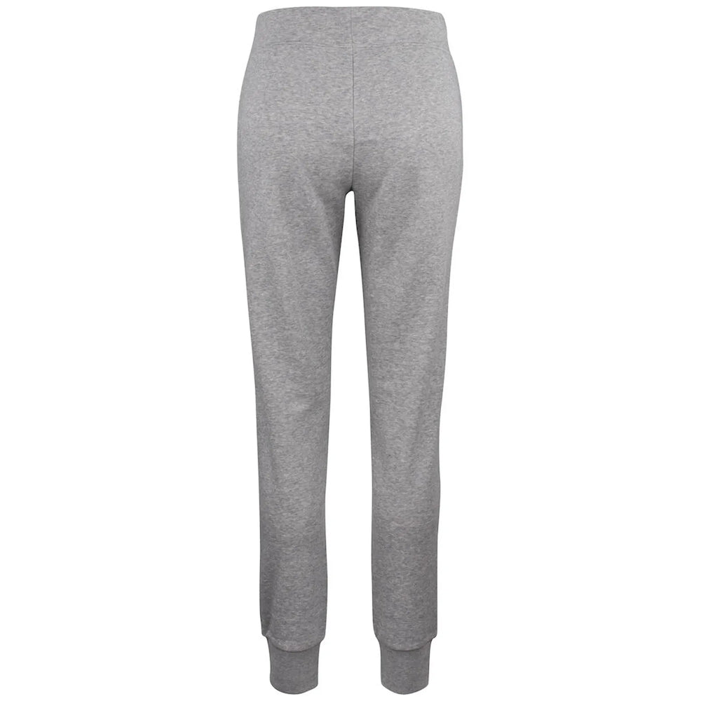 joggingbroek sweatpants premium ladies clique grijs achterzijde 26021009
