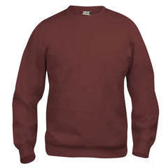 Clique Basic Roundneck Sweater - Bordeaux