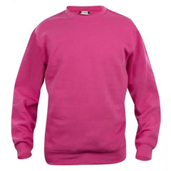 Clique Basic Roundneck Sweater - Helder Kersen
