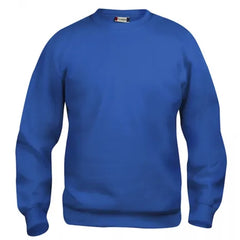 Clique Basic Roundneck Sweater - Kobaltblauw