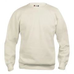 Clique Basic Roundneck Sweater - Licht Khaki