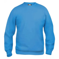 Clique Basic Roundneck Sweater - Turquoise