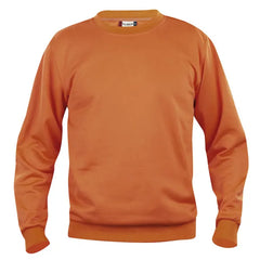 Clique Basic Roundneck Sweater - Diep Oranje
