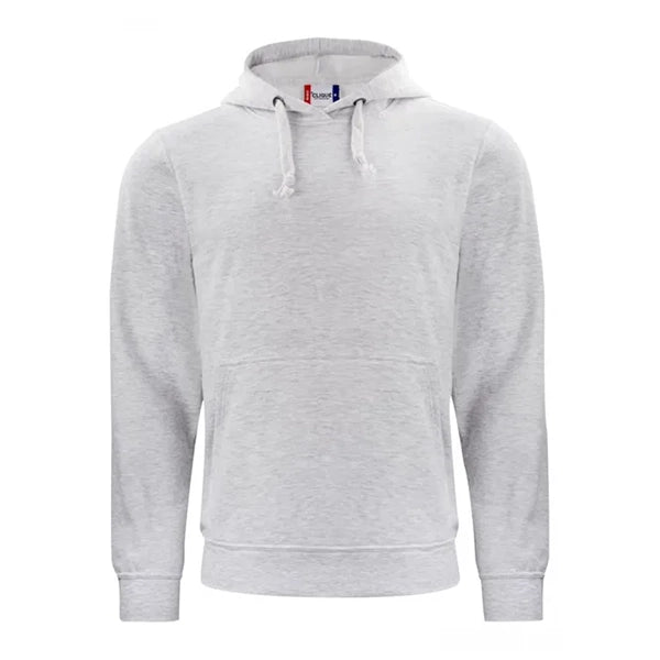  clique basic hoody ash voorzijde 26021031