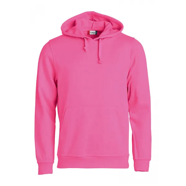 sweater hoodie capuchon clique helder kersen voorzijde 26021031