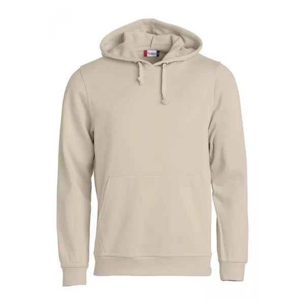 sweater hoodie capuchon clique khaki voorzijde 26021031