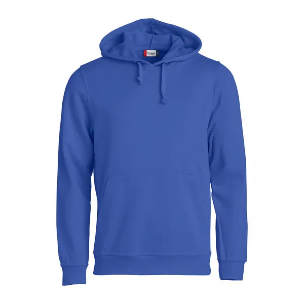sweater hoodie capuchon clique kobalt blauw voorzijde 26021031