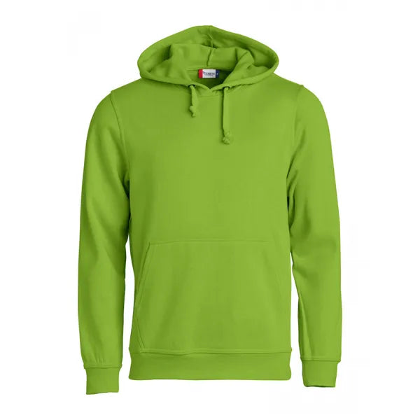 sweater hoodie capuchon clique lichtgroen voorzijde 26021031