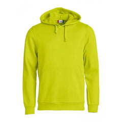 Clique Basic Hoody Signaalgroen