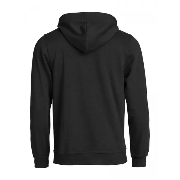 sweater hoodie capuchon clique zwart achterzijde 26021031