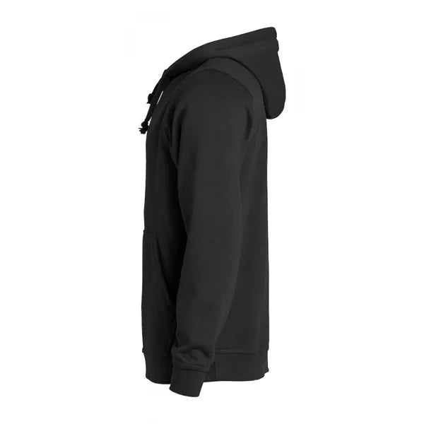 sweater hoodie capuchon clique zwart linker mouw 26021031