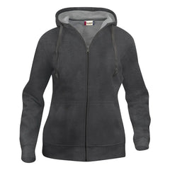 Dames Hoodie Vest met Rits Antraciet