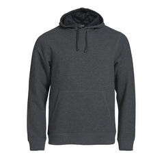 Classic Hoody Clique Antraciet Melange