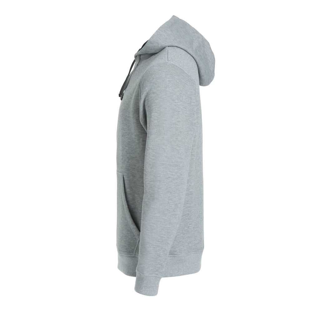 classic hoody clique grijs melange linkermouw 26021041