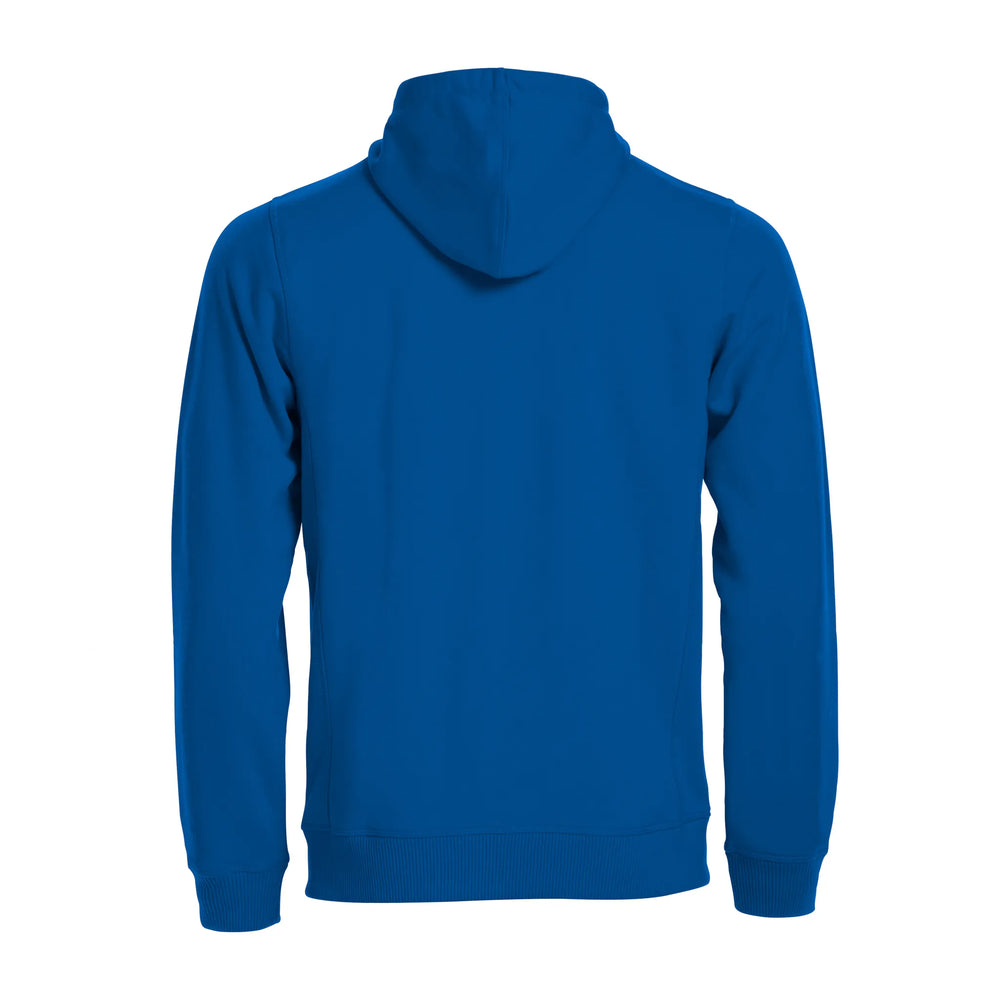 classic hoody clique kobaltblauw achterzijde 26021041