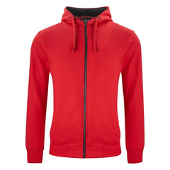 Clique Classic Full Zip Hoodie - Rood