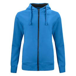 Hoodie vest van Clique, Kobaltblauw - 26021045