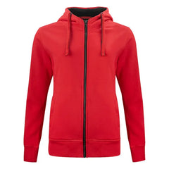 Hoodie Vest van Clique - Rood
