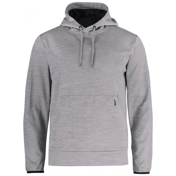 hoodie oakdale clique grijs melange voorzijde 26021062