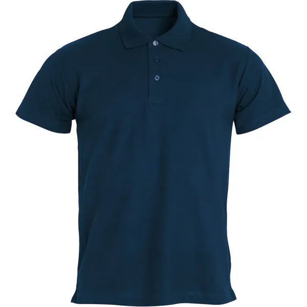 polo basic heren dark navy voorzijde 26028230