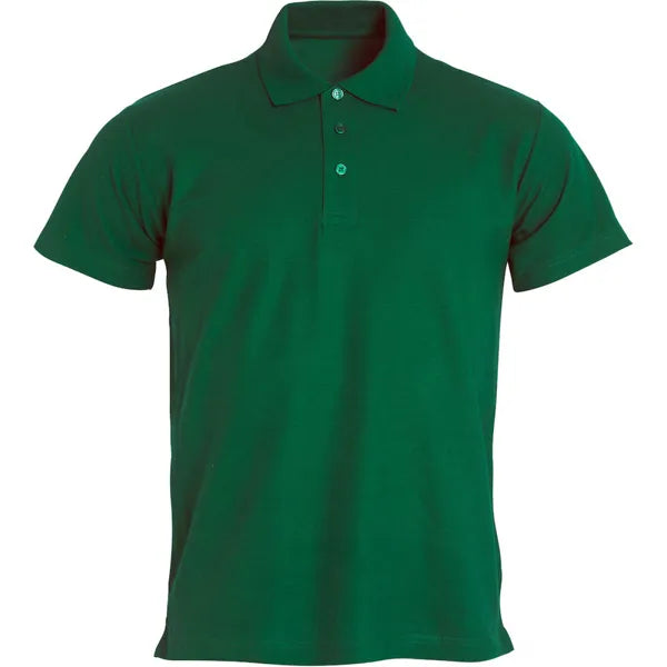 polo basic heren flessen groen voorzijde 26028230