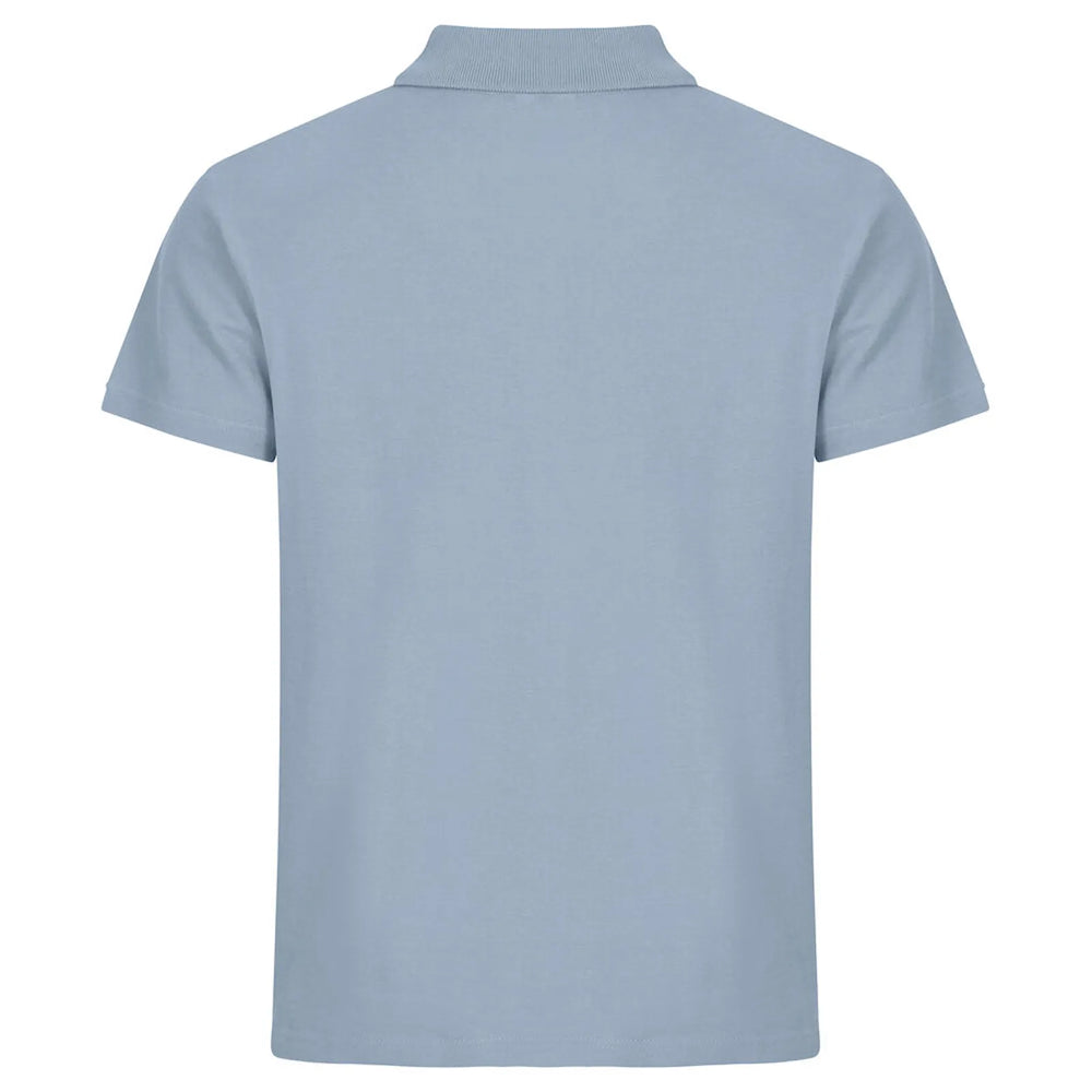 polo basic heren kobalt en zacht blauw achterzijde 26028230