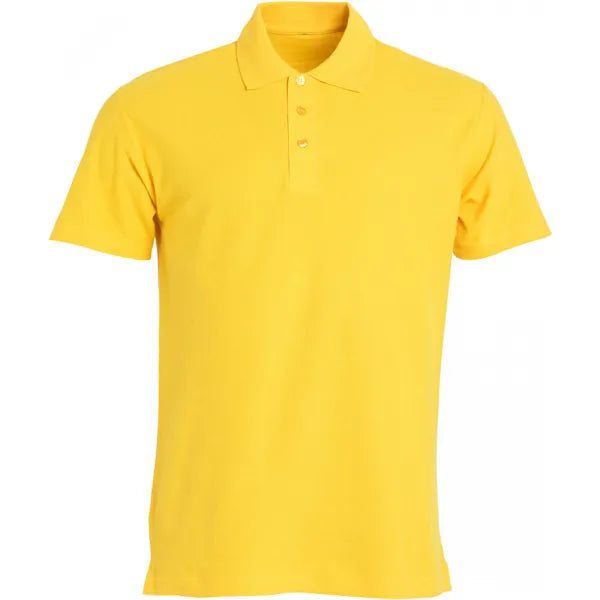 polo basic heren lemon voorzijde 26028230