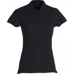 Basis Polo Piqué – Comfortabele Pasvorm Zwart