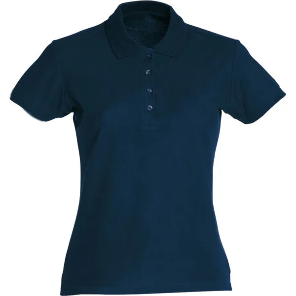 polo basic dames dark navy voorzijde 26028231