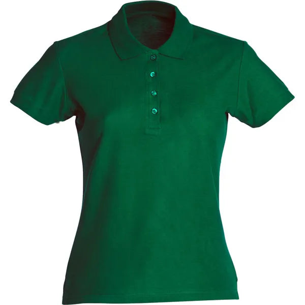 polo basic dames flessen groen voorzijde 26028231