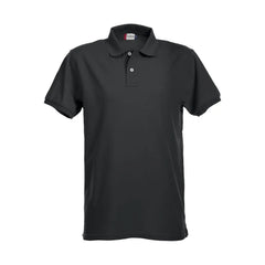 Clique Heren Polo met Stretch - Zwart