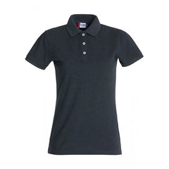 Polo voor Dames Premium van Clique Antraciet