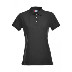 Polo voor Dames Premium van Clique Zwart