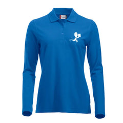 Classic Polo met Lange Mouwen Kobaltblauw