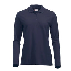 Classic Polo met Lange Mouwen Navy