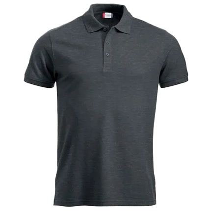 polo mix kwaliteit casual heren antraciet voorzijde 26028250