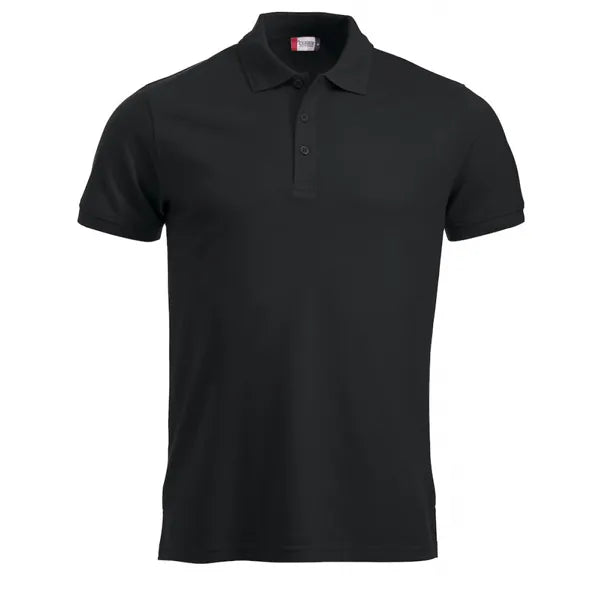 polo mix kwaliteit casual heren zwart voorzijde 26028250