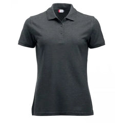 Manhattan Polo Shirt van Clique Antraciet
