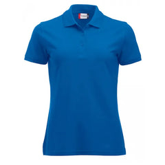 Manhattan Polo Shirt van Clique Kobaltblauw
