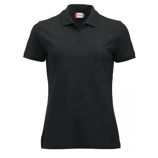 polo mix kwaliteit casual dames zwart voorzijde 26028251