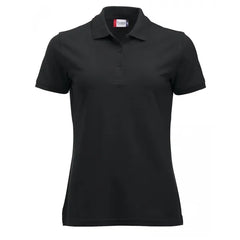 Manhattan Polo Shirt van Clique Zwart