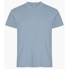 Basic-T-shirt van Clique voor Heren - Zachtblauw