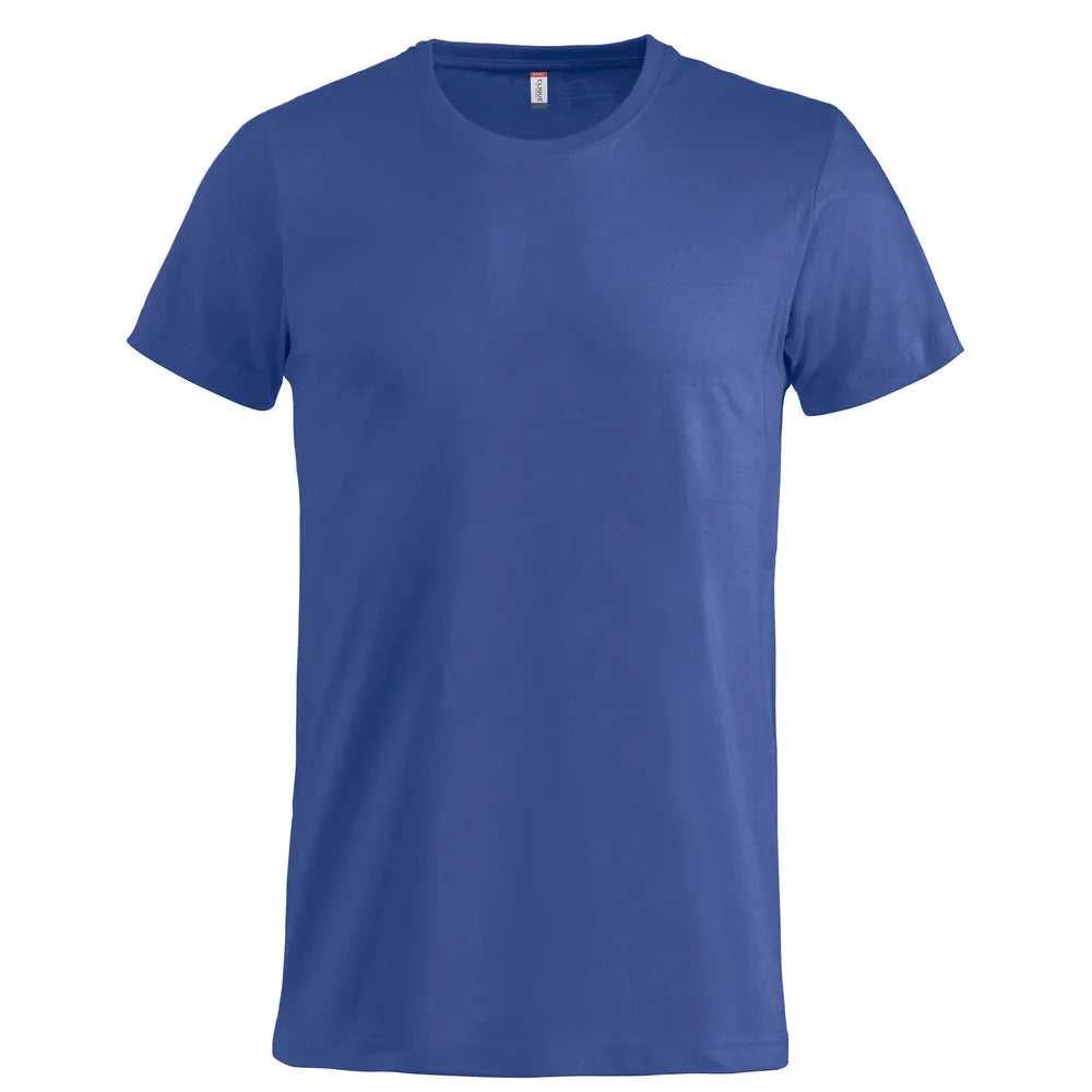 basic T-shirt clique blauw 26029030